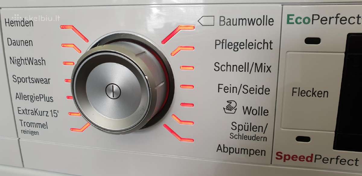 Bosch Serie I 8 (2019m.) 9kg A+++ (-30%) - nuotraukos Nr. 5