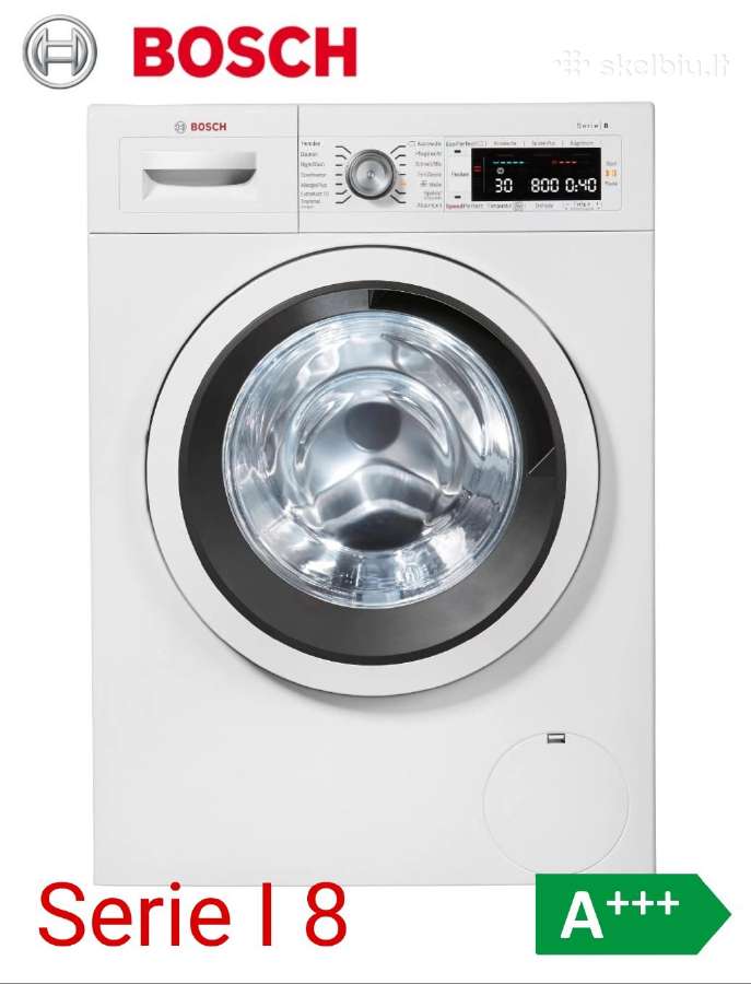 Bosch Serie I 8 (2019m.) 9kg A+++ (-30%)
