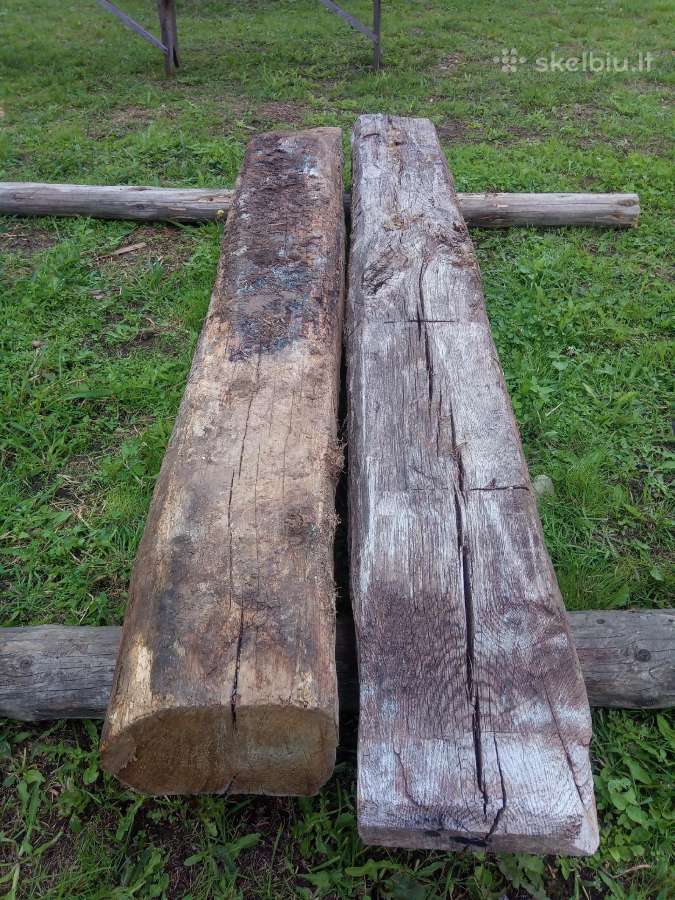 Ąžuolo balkiai, sienojai, azuolo mediena. - nuotraukos Nr. 4