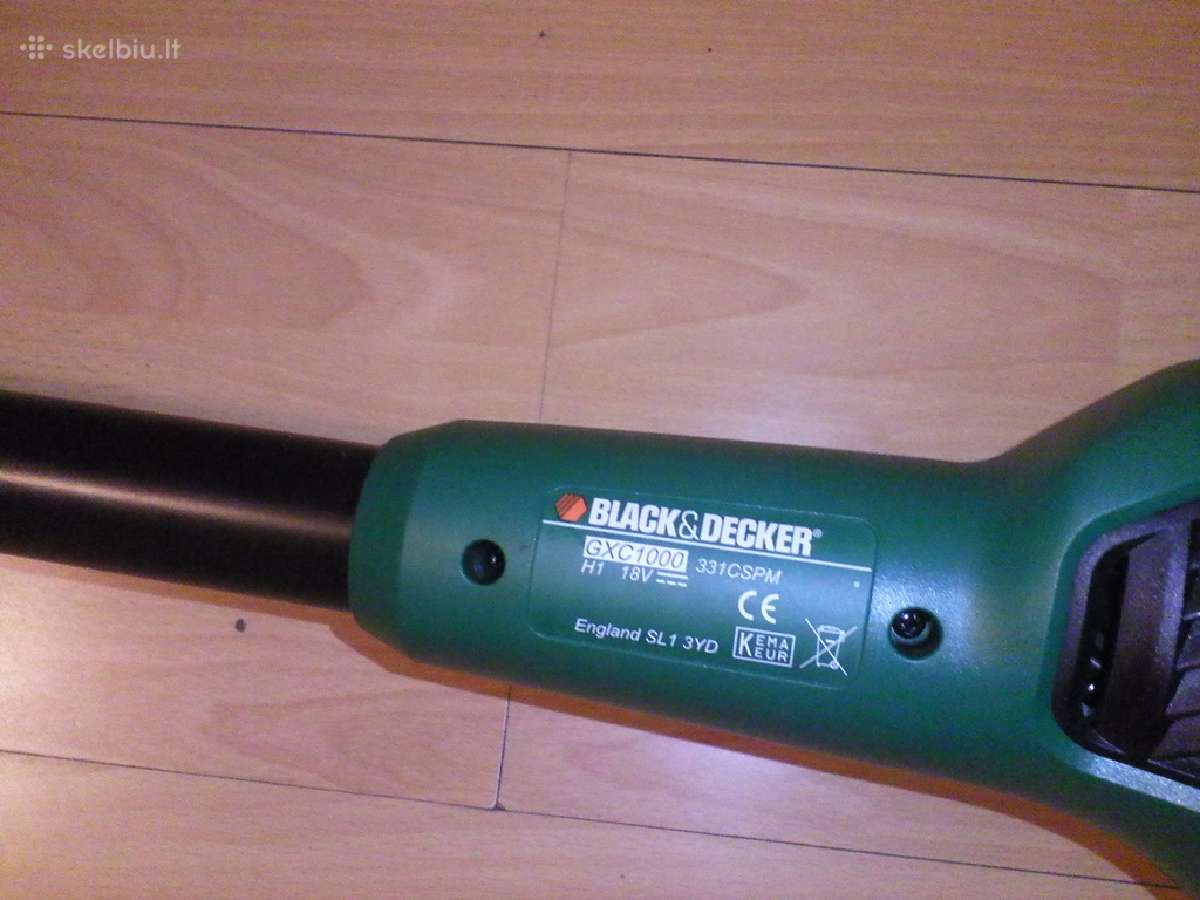 Naujas black decker akumuliatorinis kultivatorius - nuotraukos Nr. 4