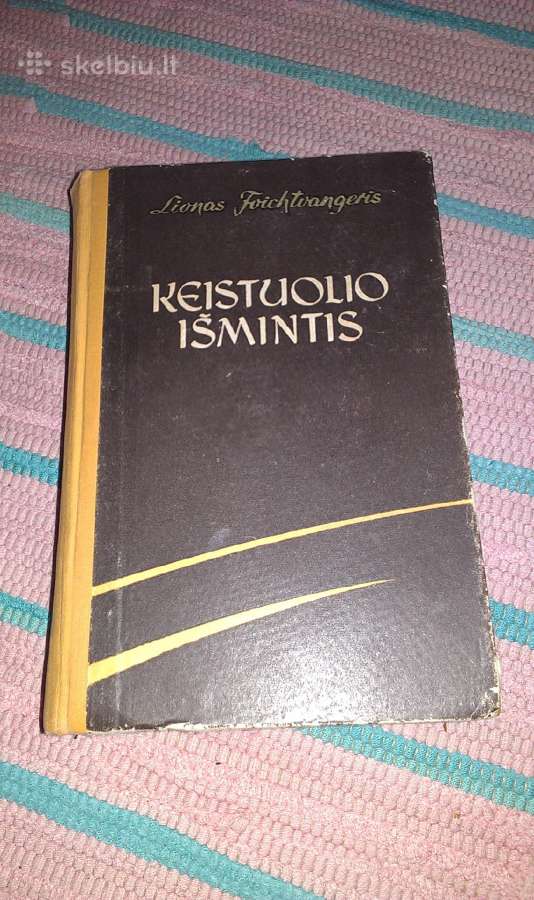 Keistuolio Išmintis L. Feichtvangeris 1959 m.