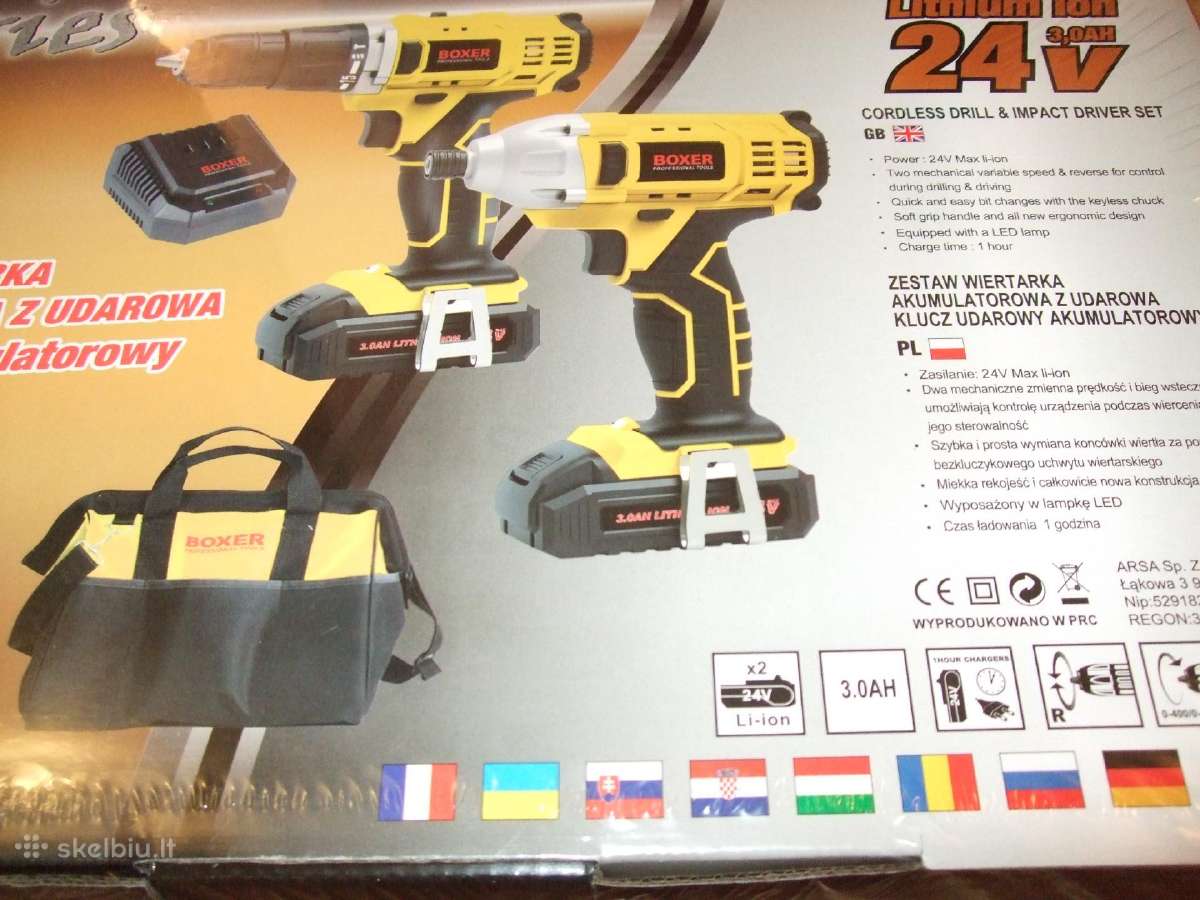 Akcija! New Perforatoriai Meister/ Boxer/ Erman - nuotraukos Nr. 23