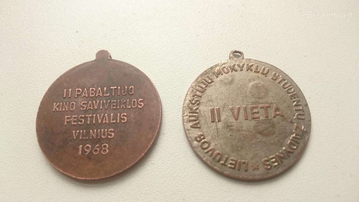 Seni medaliai 1967 ir 1968m. - nuotraukos Nr. 2