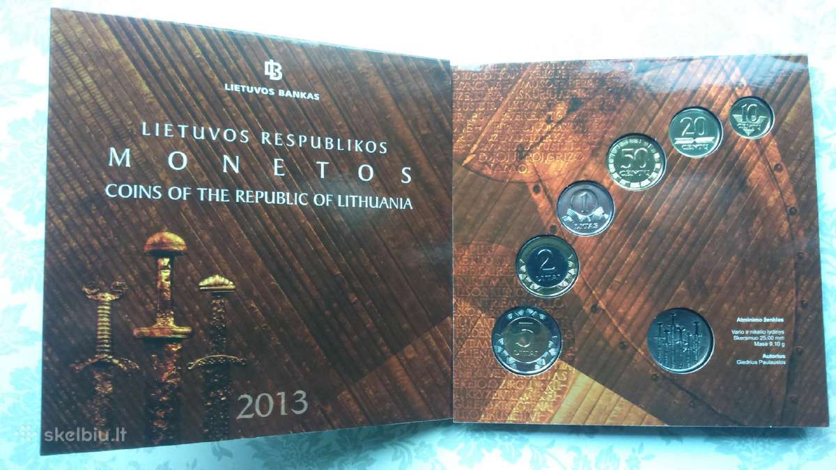 2013m. Lietuvos mumizmatinis litu rinkinys - nuotraukos Nr. 2