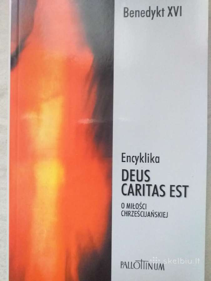 Benedikto XVI enciklika Deus caritas est lenkų k.