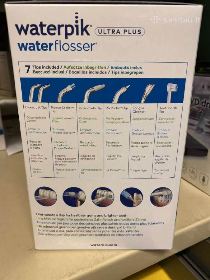 Waterpik Wf-660eu Ultra dantu irigatorius naujas - nuotraukos Nr. 14