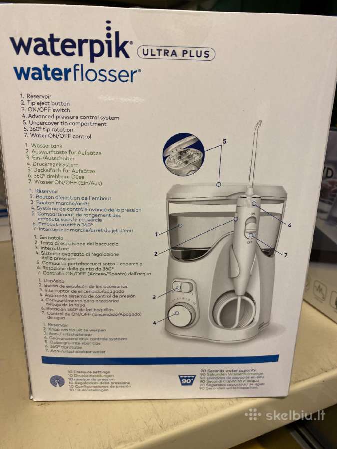 Waterpik Wf-660eu Ultra dantu irigatorius naujas - nuotraukos Nr. 15