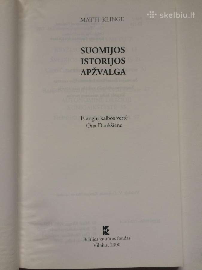 Parduodu knygą - Suomijos Istorijos apžvalga - nuotraukos Nr. 4