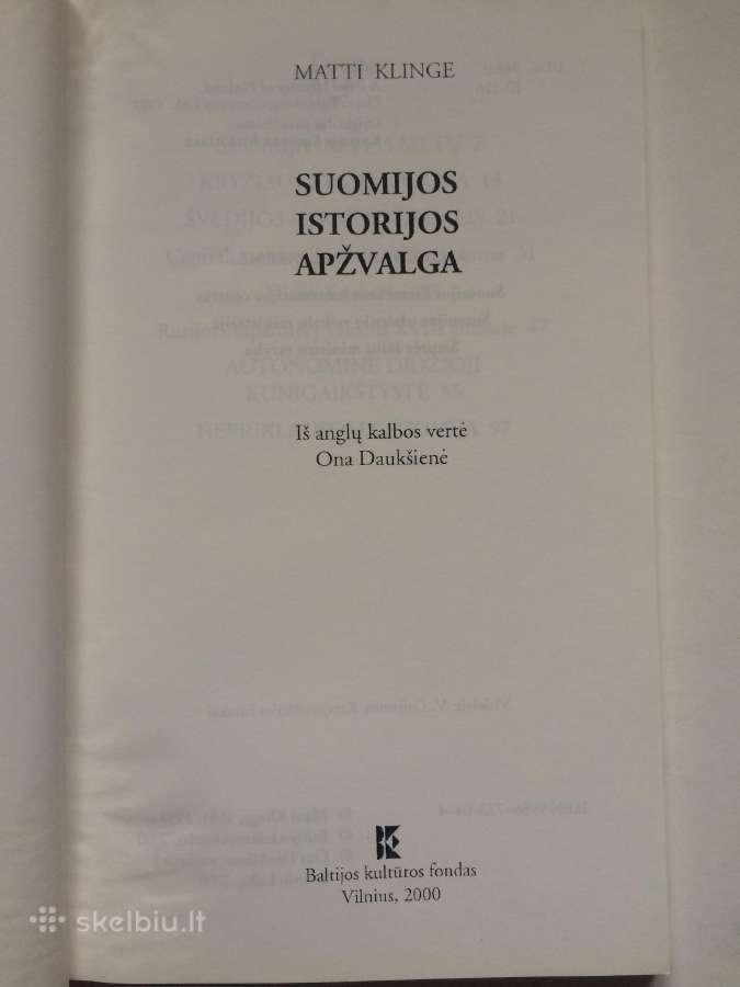 Parduodu knygą - Suomijos Istorijos apžvalga - nuotraukos Nr. 4