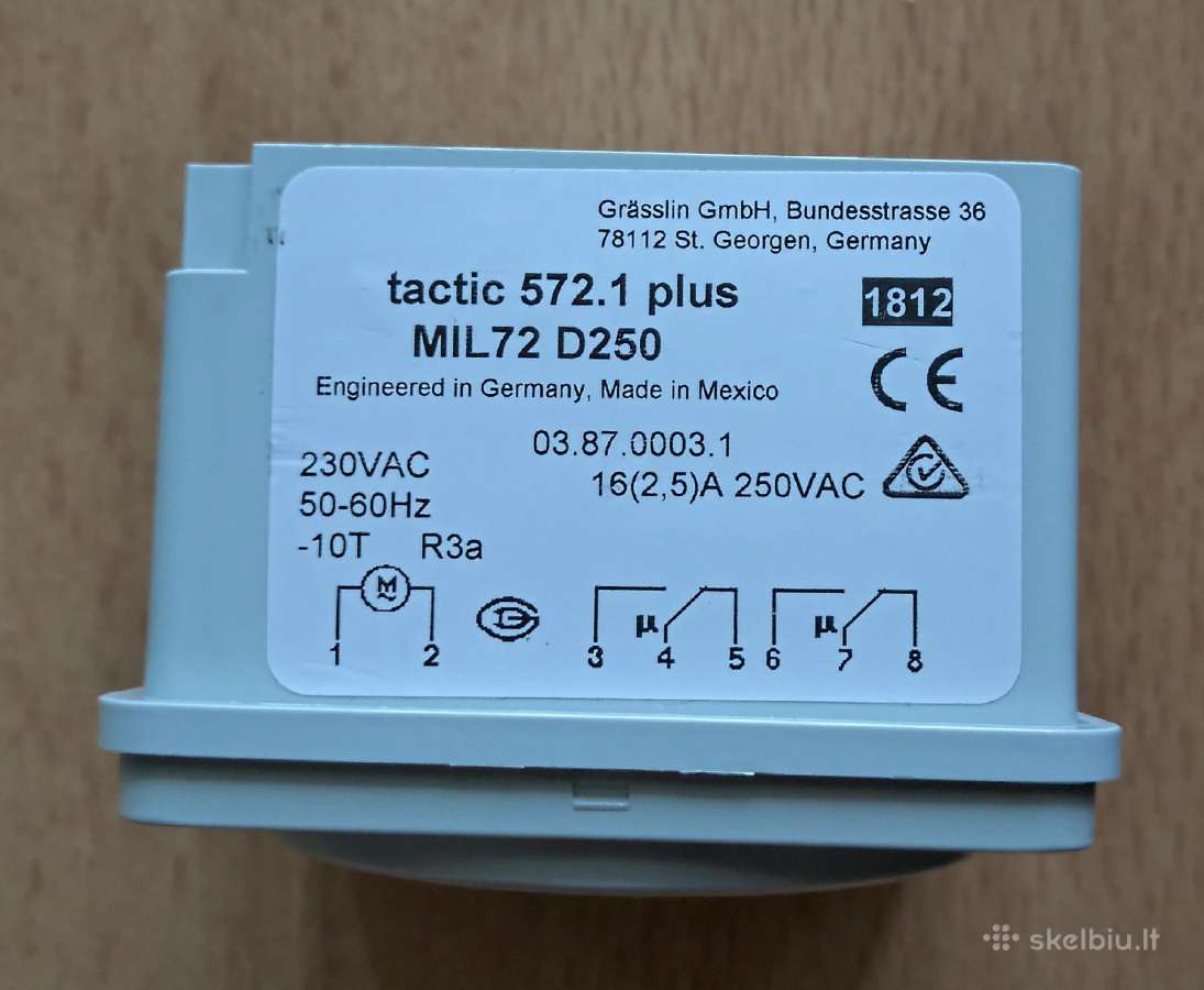 "Grasslin" laikmatis mil-72 šildymui - nuotraukos Nr. 3