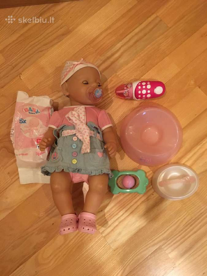 Lėlė Babyborn, vežimėlis ir daug priedų mergaitei! - nuotraukos Nr. 5