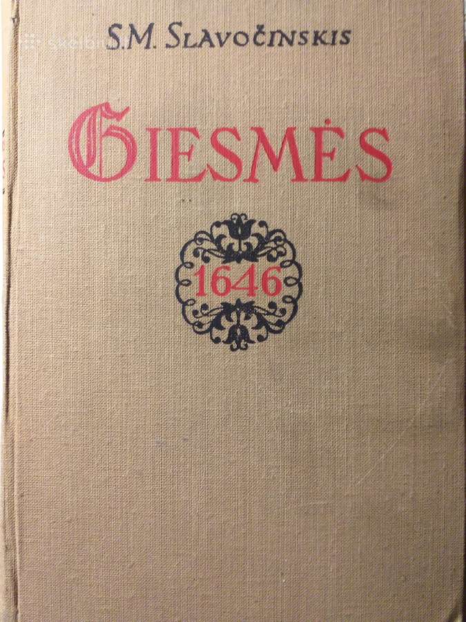 S. M. Slavočinskis. Giesmės. 1646
