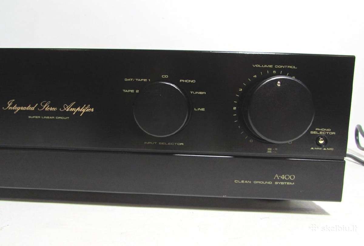 Pioneer A-400 stiprintuvas - nuotraukos Nr. 3