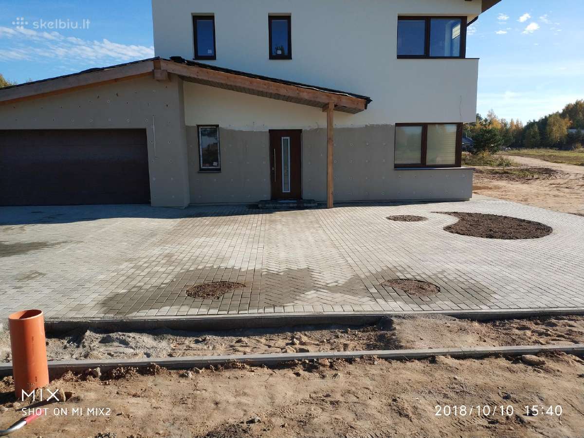 Gerbūvio darbai,trinkelių klojimas. - nuotraukos Nr. 6