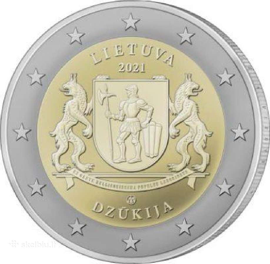 2 eurų Lietuvos Unc proginės monetos - nuotraukos Nr. 3
