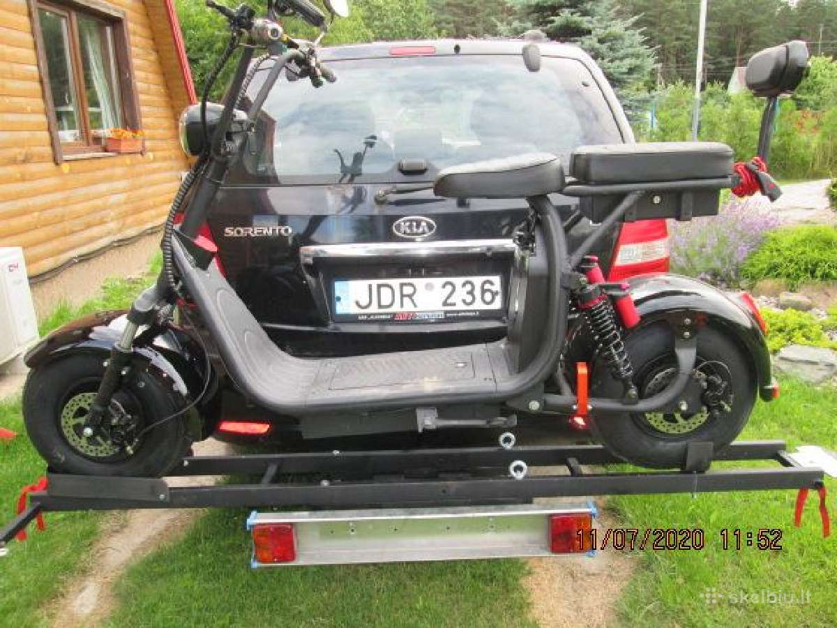 Priekaba - stovas motociklui vežti. - nuotraukos Nr. 25