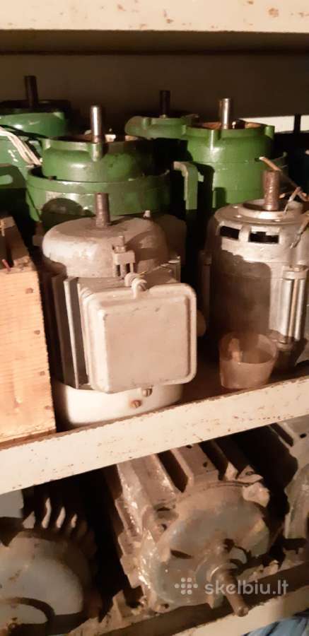 Elektros variklai tarybiniai įvairūs iki 3 Kw
