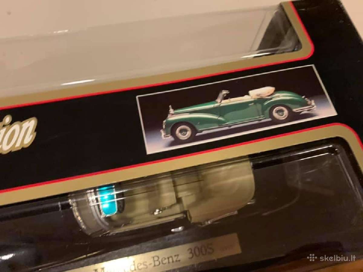 Mercedes modeliai 300s 280 se ir ssk 1924 1:18 - nuotraukos Nr. 10
