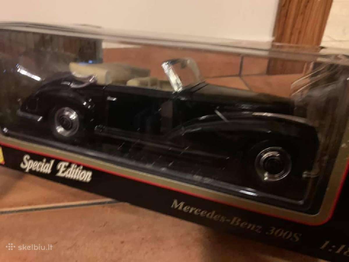 Mercedes modeliai 300s 280 se ir ssk 1924 1:18 - nuotraukos Nr. 11