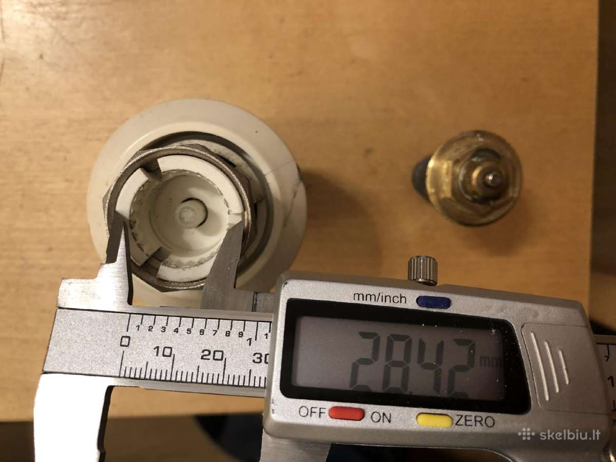 Termostatinė galva ir jungiklis radiatorui - nuotraukos Nr. 3
