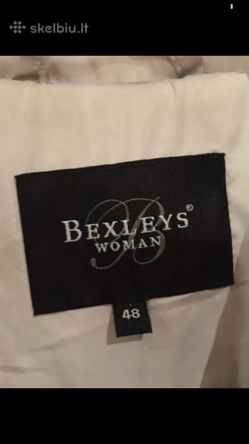 Kremo spalvos pavasarinė Bexleys striukė - nuotraukos Nr. 5