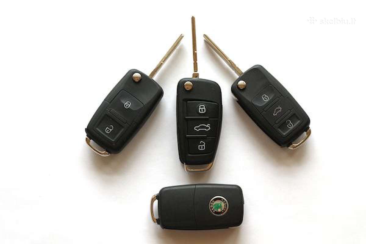 Škoda raktas, raktai, programavimas, remontas