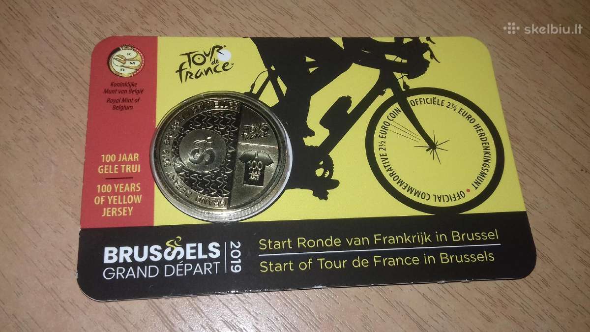 Parduodama Belgijos moneta