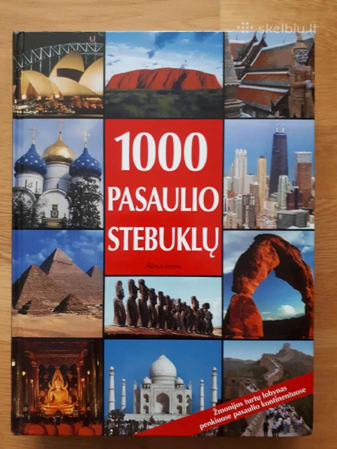 Knyga 1000 pasaulio stebuklų