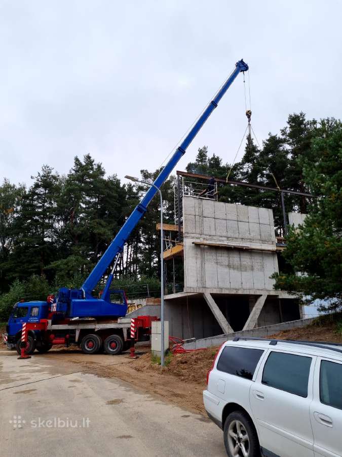Autokrano paslaugos, automobilinio krano nuoma. - nuotraukos Nr. 9