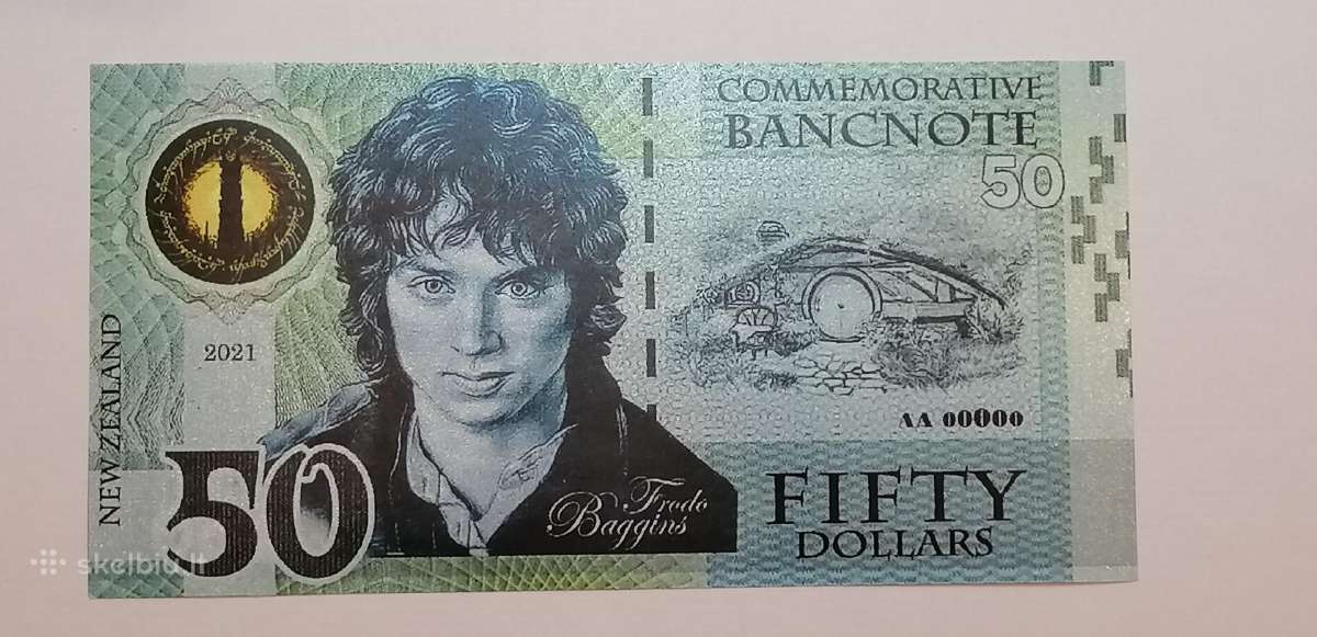 Suvenyriniai Žiedų Valdovo banknotai - nuotraukos Nr. 4