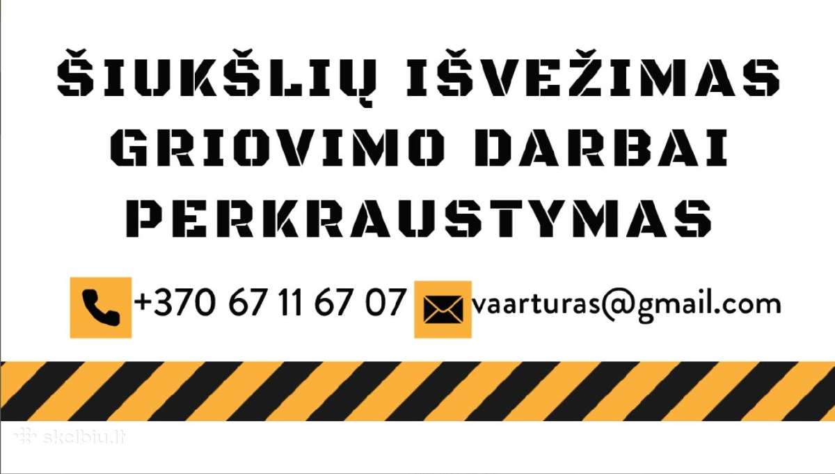 Šiukšliu išvežimas, Griovimo darbai - nuotraukos Nr. 11