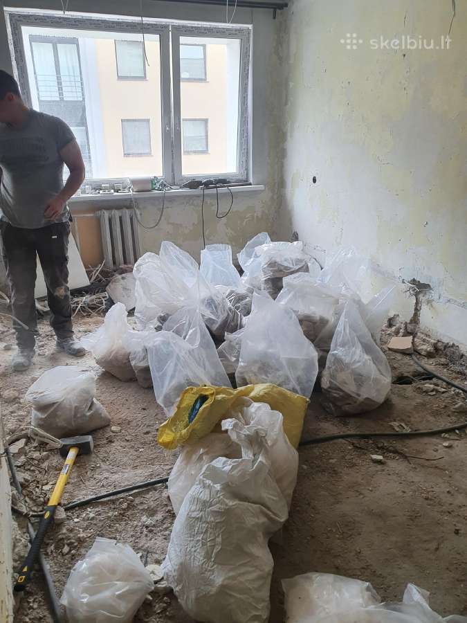 Šiukšliu išvežimas, Griovimo darbai - nuotraukos Nr. 9