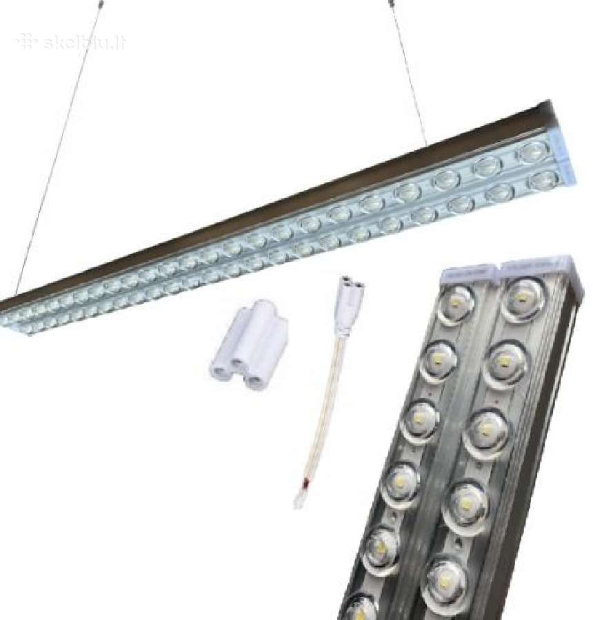 LED šviestuvai 1m ilgio 50w-480w 4500/6500k - nuotraukos Nr. 5