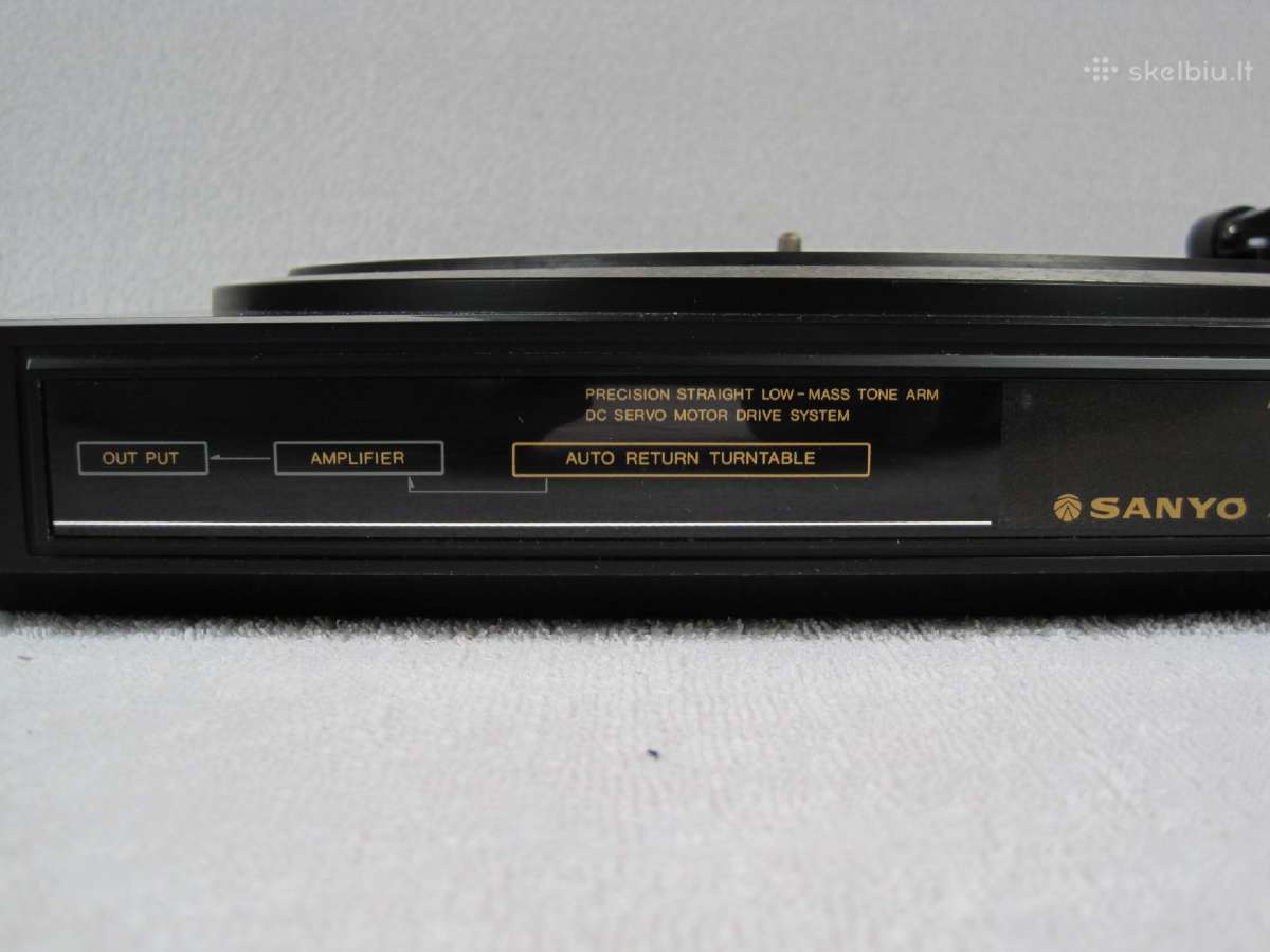 Plokštelių grotuvai Sanyo Electrovision Thorens - nuotraukos Nr. 14