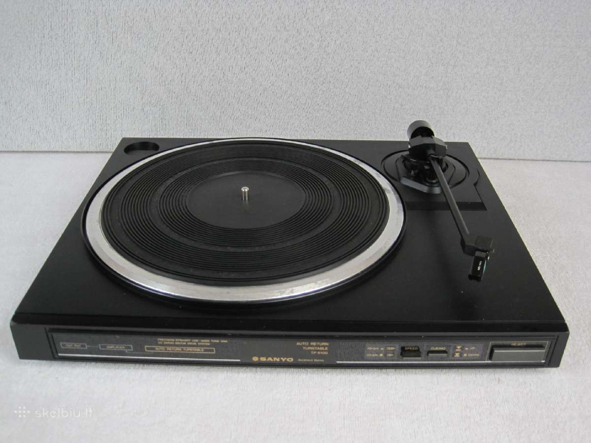 Plokštelių grotuvai Sanyo Electrovision Thorens - nuotraukos Nr. 13