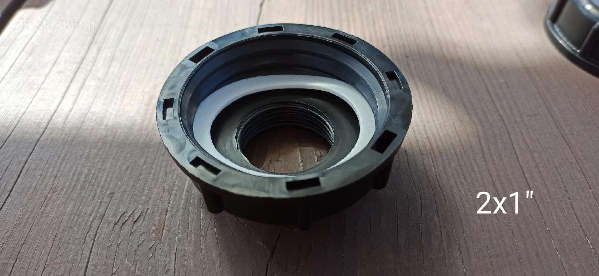 Ibc 1000l talpos adapteris 2x1" - nuotraukos Nr. 3