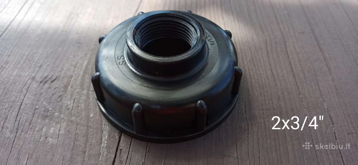 Ibc 1000l talpų adapteris 2x3/4" - nuotraukos Nr. 2