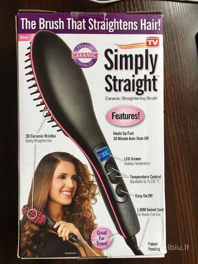 “Simply straight “plaukų šepetys - nuotraukos Nr. 2