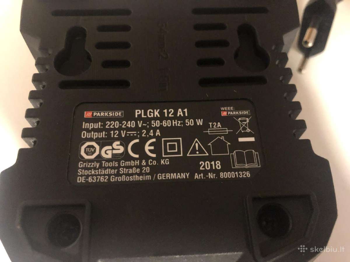 Pakrovėjas Parkside Plg 20 C3 (20 V. - 4,5 A) - nuotraukos Nr. 10