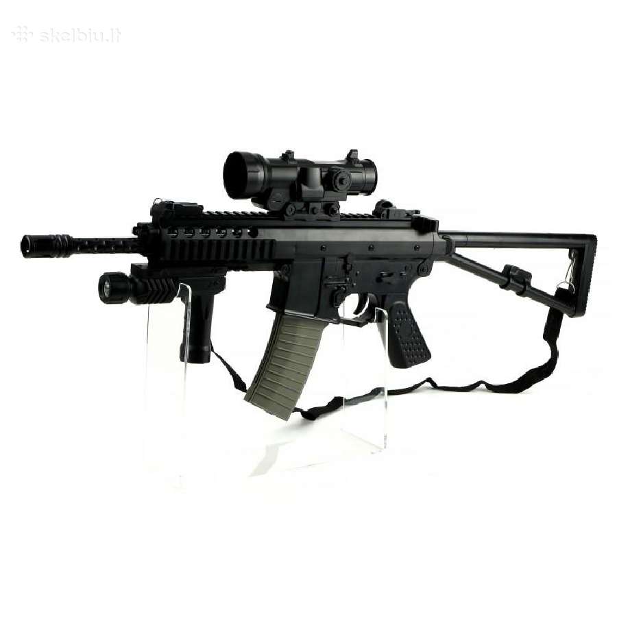 Pasunkintas, rimtas Airsoft automatas G36 + optika - nuotraukos Nr. 2