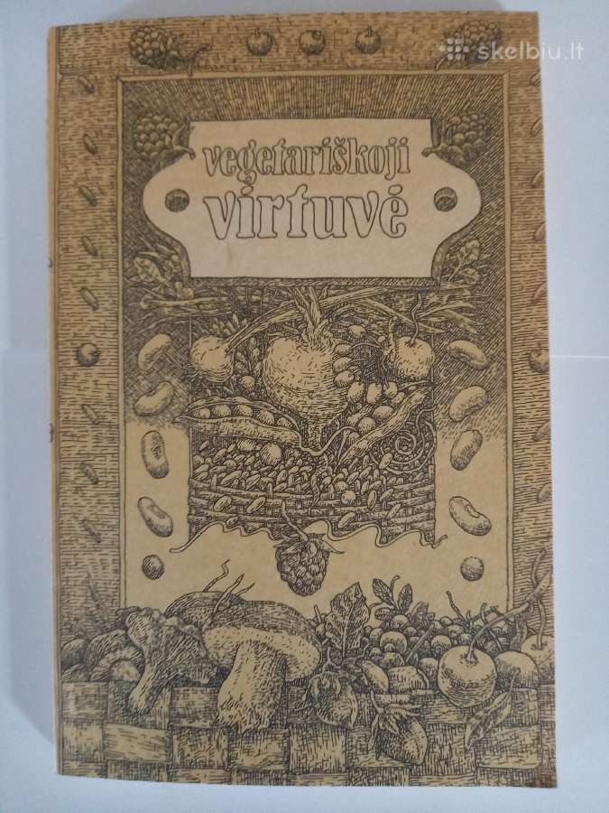 Knyga "vegetariškoji virtuvė"
