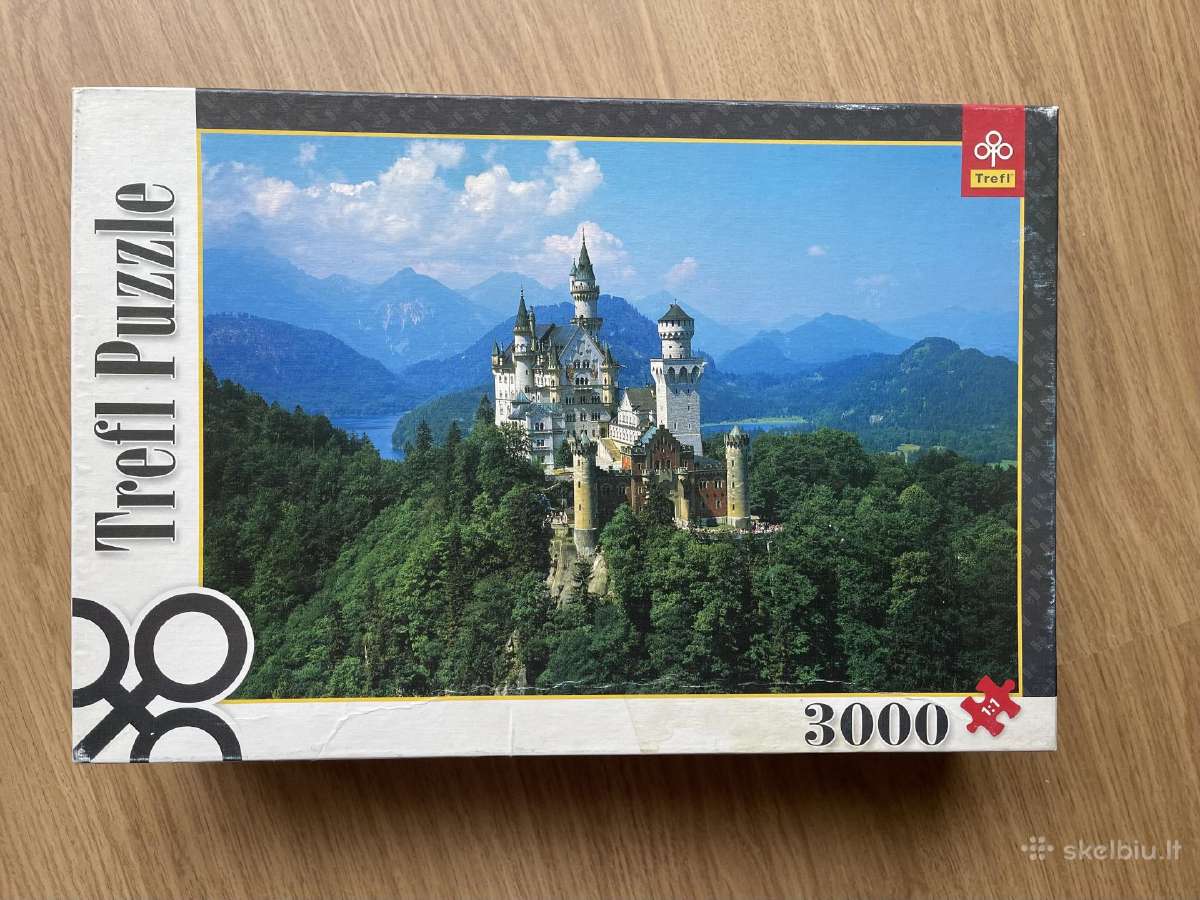 3000 detalių Trefl puzzle