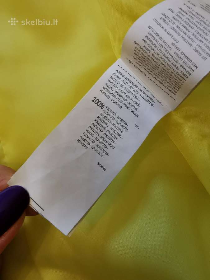 Sinsay nauja geltona striukė - nuotraukos Nr. 4