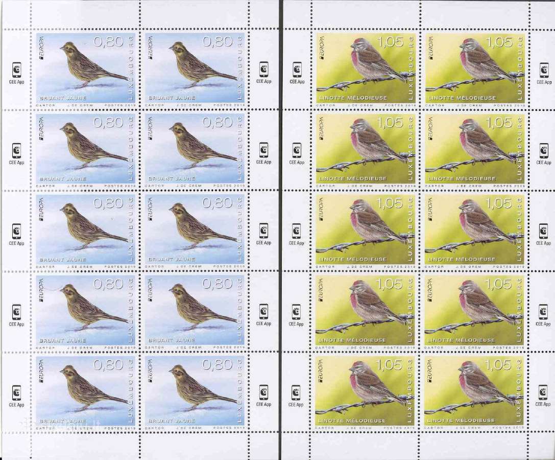 Liuksemburgas 2019 Europa Cept
