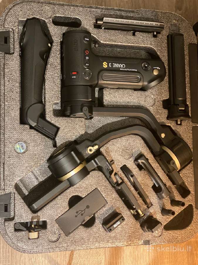 Stabilizatorius Zhiyun Crane 3s - nuotraukos Nr. 5
