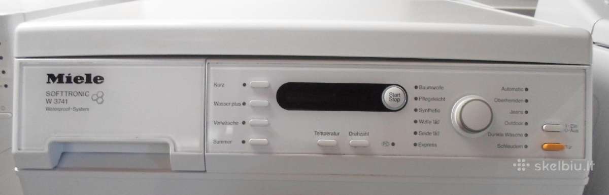 Skalbimo Masina Miele Softtronic A Klase - nuotraukos Nr. 2