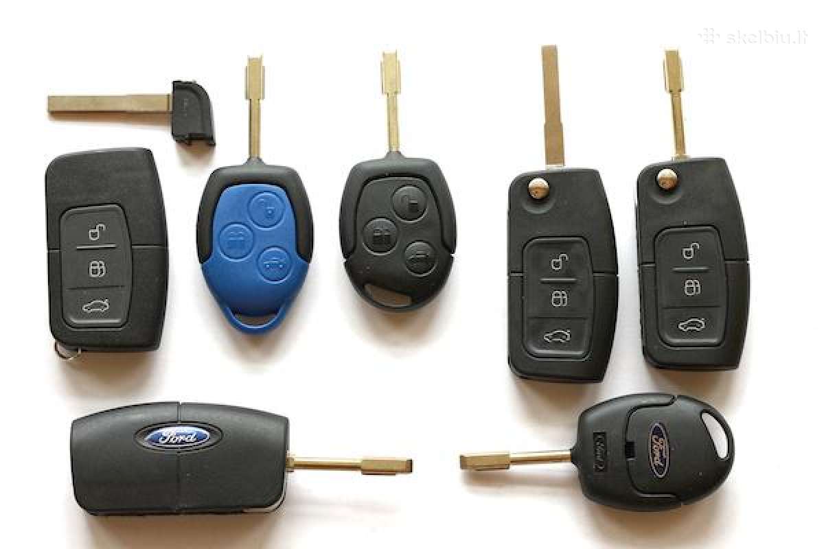 Ford raktai, Ford raktų gamyba, Mustang raktai