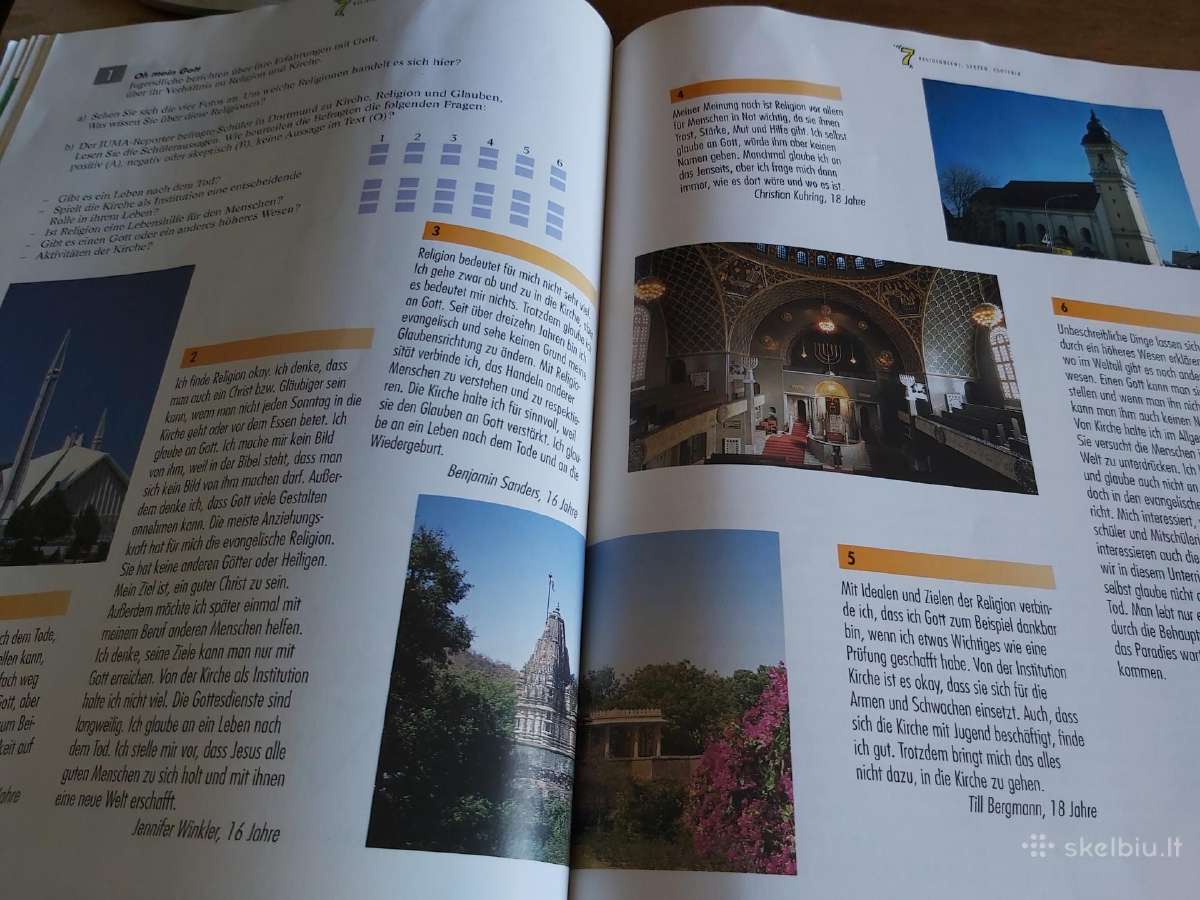 Vokiečių Kalbos Vadovėlis,blick band 3 - nuotraukos Nr. 6