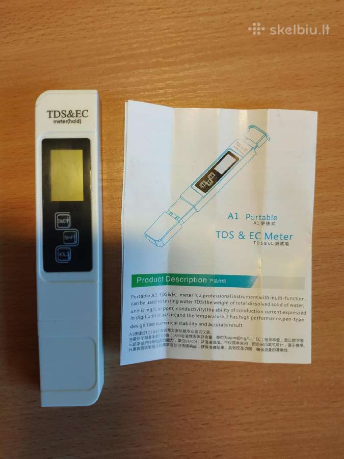 Vandens Kokybės Matuoklis Tds