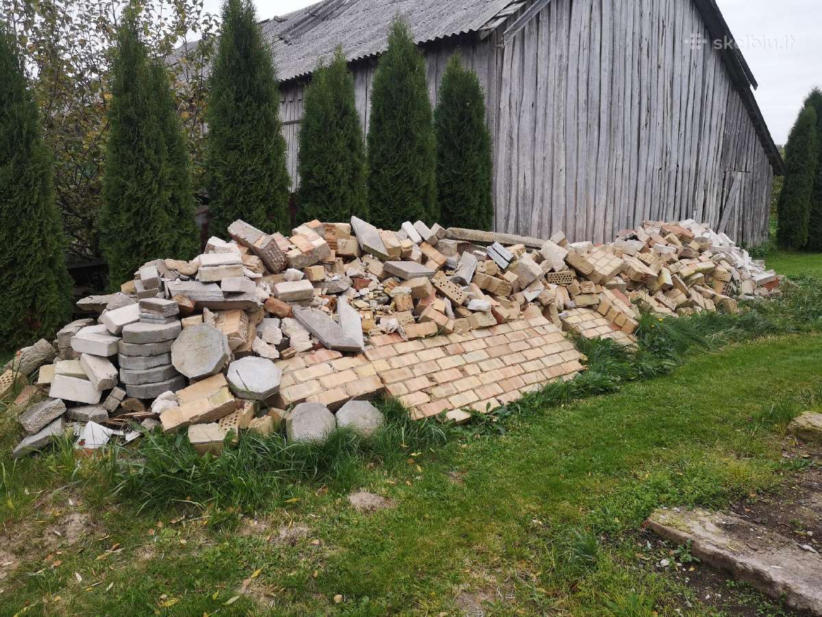 Atiduodu statybinį laužą